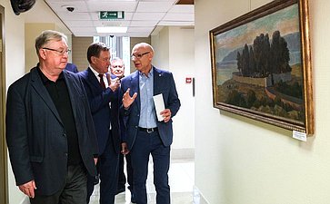 В Совете Федерации открылась выставка картин Андрея Горского и Николая Горского-Чернышёва