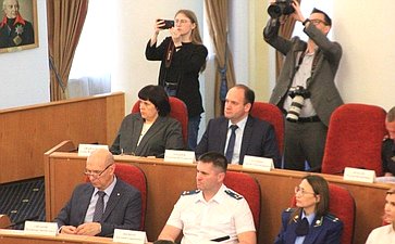 Елена Афанасьева приняла участие в заседании Законодательного Собрания Оренбургской области