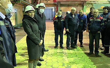 Татьяна Кусайко встретилась с работниками судоремонтного завода «Нерпа»