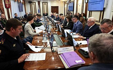 Заседание Комитета Совета Федерации по обороне и безопасности