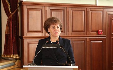 Татьяна Гигель приняла участие в торжественном мероприятии, посвященном Дню российской печати