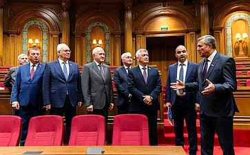 Встреча членов Координационного совещания с руководством Маджлиси намояндагон Маджлиси Оли Республики Таджикистан