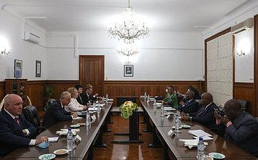 Встреча Валентины Матвиенко с Премьер-министром Республики Мозамбик Адриану Афонсу Малейане