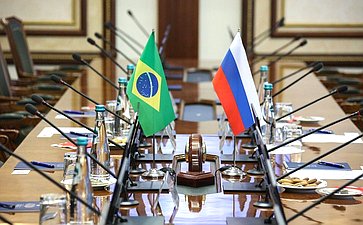 Константин Косачев провел встречу с Чрезвычайным и Полномочным Послом Федеративной Республики Бразилии в Российской Федерации