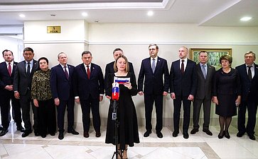 Открытие в Совете Федерации выставки портретов героев «Они сражались за Родину»