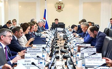 Заседание Комитета Совета Федерации по федеративному устройству, региональной политике, местному самоуправлению и делам Севера