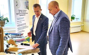 Владимир Кравченко провел мониторинг качества протезно-ортопедической помощи участников СВО