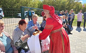Игорь Мурог принял участие в торжественном открытии нового фельдшерско-акушерского пункта в селе Турово Ряжского округа