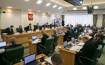 Заседание Совета по вопросам агропромышленного комплекса и природопользования при Совете Федерации
