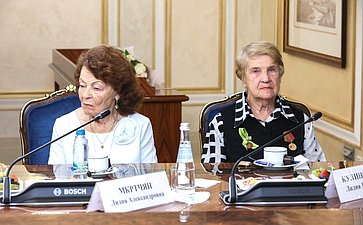 Встреча Председателя Совета Федерации Валентины Матвиенко с делегацией общества «Жители блокадного Ленинграда» Санкт-Петербурга