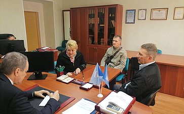 Александр Башкин провел прием граждан города Астрахани и принял участие в работе экспертного совета Комитета Думы Астраханской области по законотворчеству