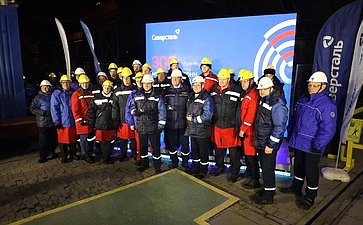 Олег Кувшинников принял участие в мероприятии, посвященном выпуску 300-миллионной тонны конвертерной стали
