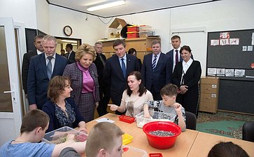 В. Матвиенко посетила «Центр лечебной педагогики и дифференцированного обучения»
