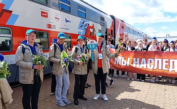 Участники проекта «Поезд Памяти» посетили Могилевскую область