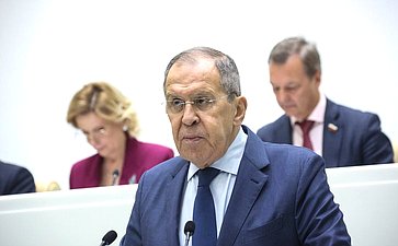 Министр иностранных дел Российской Федерации Сергей Лавров