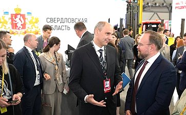 Виктор Шептий принял участие в XV Международной промышленной выставке «Иннопром-2025»