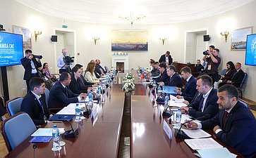 Заседание Молодежной межпарламентской ассамблеи государств – участников Содружества Независимых Государств