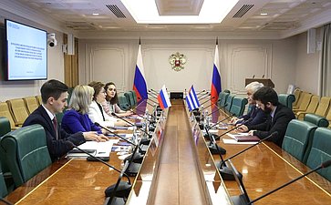 Встреча Галины Кареловой с Чрезвычайным и Полномочным Послом Республики Куба в Российской Федерации