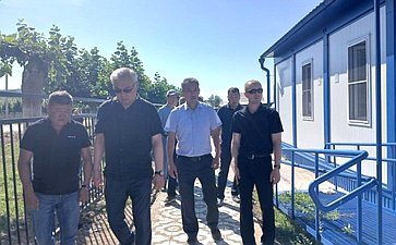 Баир Жамсуев продолжил проверку хода строительных работ на объектах Агинского Бурятского округа