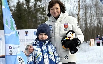 В Мурманской области состоялись ежегодные соревнования по лыжным гонкам «Кольский пингвиненок»