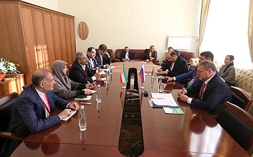 Встреча заместителя Председателя СФ Константина Косачева с Вице-президентом Исламской Республики Иран, руководителем Организации по защите окружающей среды Ирана (фото Фонд Росконгресс)
