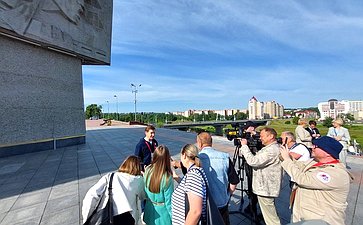 Участники проекта «Поезд Памяти» посетили Витебскую область