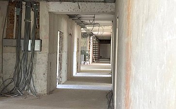 Игорь Кастюкевич ознакомился с ходом ремонтных работ в гериатрическом центре Херсонской области