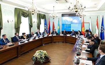 Участие сенаторов Российской Федерации в заседании Постоянной комиссии ПА ОДКБ по социально-экономическим и правовым вопросам