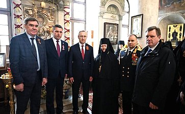 Александр Савин поздравил игумению Николаю с 75-летием