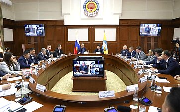 Рабочая поездка первого заместителя Председателя СФ Андрея Яцкина в Элисту