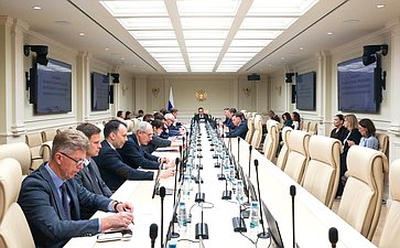 Заседание Комитета Совета Федерации по Регламенту и организации парламентской деятельности
