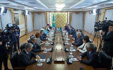 В. Матвиенко провела встречу в Астане с Председателем Сената Парламента Республики Казахстан