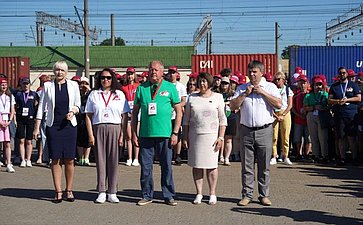 Состав «Поезд Памяти» пересек границу России и Беларуси и прибыл в Оршу