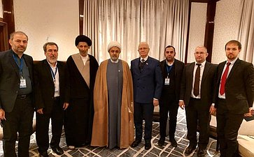 Фарит Мухаметшин на полях XVIII Международного мусульманского форума провел рабочие встречи с делегациями Турции и Ирана
