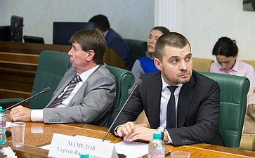 С. Мамедов Заседание Комитета общественной поддержки жителей Юго-Востока Украины