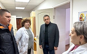 Сенатор Айрат Гибатдинов вместе с депутатом законодательного собрания Ульяновской области совершили рабочую поездку в сельские районы области