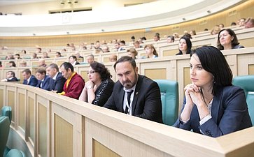 Совместное заседание Совета при Председателе СФ по взаимодействию с институтами гражданского общества и Общественной палаты РФ