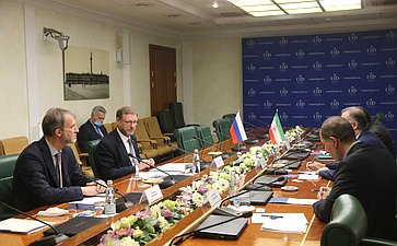 Заместитель Председателя СФ Константин Косачев провел встречу с Послом Ирана в России
