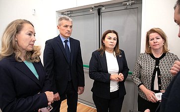 Сенаторы посетили Центр физкультурной и спортивной работы «Олимпия» Тюменского муниципального района