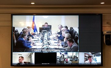 Заседание Комитета Совета Федерации по Регламенту и организации парламентской деятельности