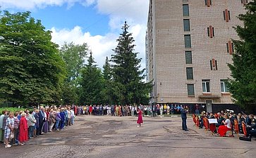 Нина Куликовских приняла участие в торжествах по случаю 87-годовщины со дня основания Центрального архива Министерства обороны Российской Федерации