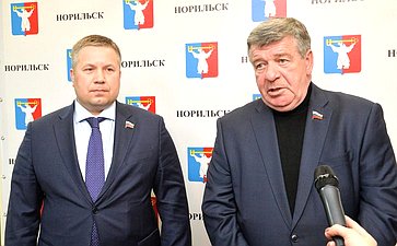Денис Гусев и Валерий Семенов