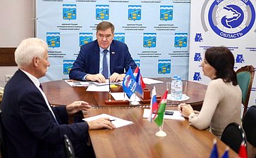 Александр Савин посетил с рабочим визитом Сухиничский район