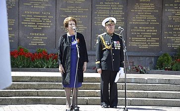 Екатерина Алтабаева приняла участие в акции «Огонь Памяти»