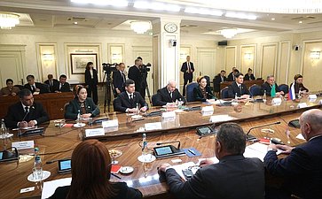 Встреча Председателя Совета Федерации Валентины Матвиенко с Председателем Меджлиса Туркменистана Дуньягозель Гулмановой