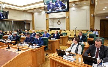 Заседание Комитета СФ по федеративному устройству, региональной политике, местному самоуправлению и делам Севера
