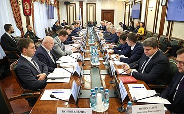 Совещание Комитета СФ по обороне и безопасности «Проблемные вопросы внедрения современных беспилотных систем, а также средств противодействия их противоправному применению»
