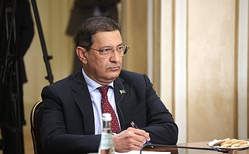 Встреча Председателя Совета Федерации Валентины Матвиенко с Председателем Сената Парламента Исламской Республики Пакистан Юсуфом Разой Гилани