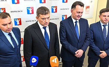 Николай Журавлёв совершил рабочую поездку в Норильск