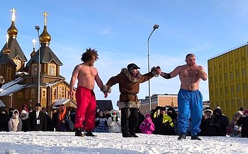 Сенаторы РФ приняли участие во II Международном Арктическом фестивале единоборств «Чукотка блиZко»